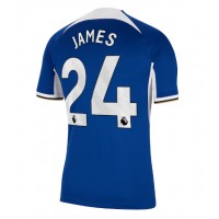 Koszulka piłkarska Chelsea Reece James #24 Strój Domowy 2023-24 tanio Krótki Rękaw